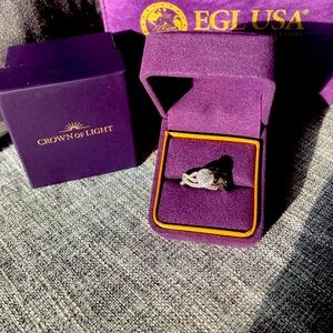 Stunning Crown of Light Ring